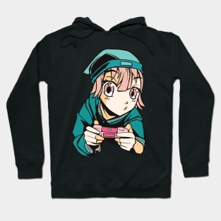 Anime Girl Manga Art Design Merch Gaming Birthday gift Hoodie